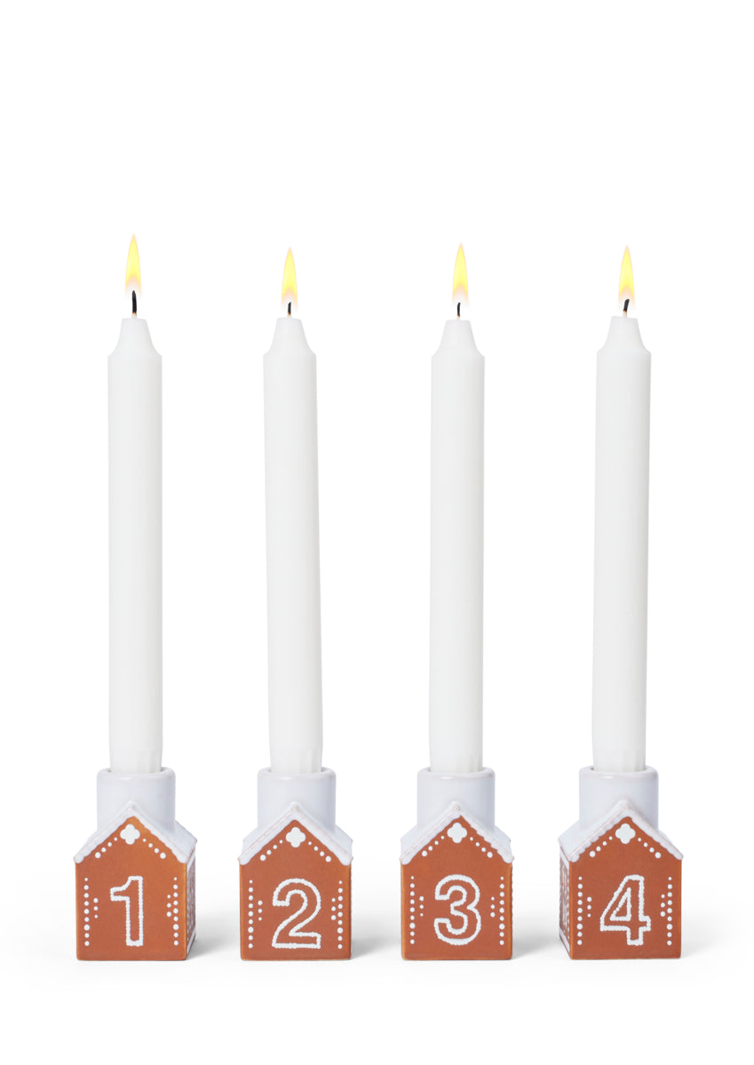 Gingerbread adventsstage - brun